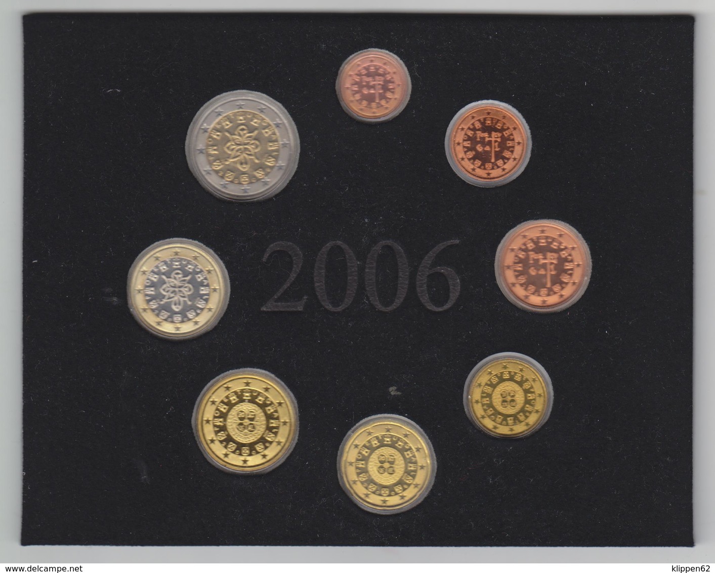 PORTOGALLO 2006  EURO  PROOF SET - Portugal