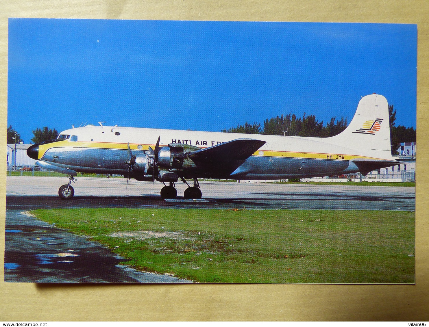 HAITI AIR FREIGHT    DC 4    HH JMA - 1946-....: Moderne