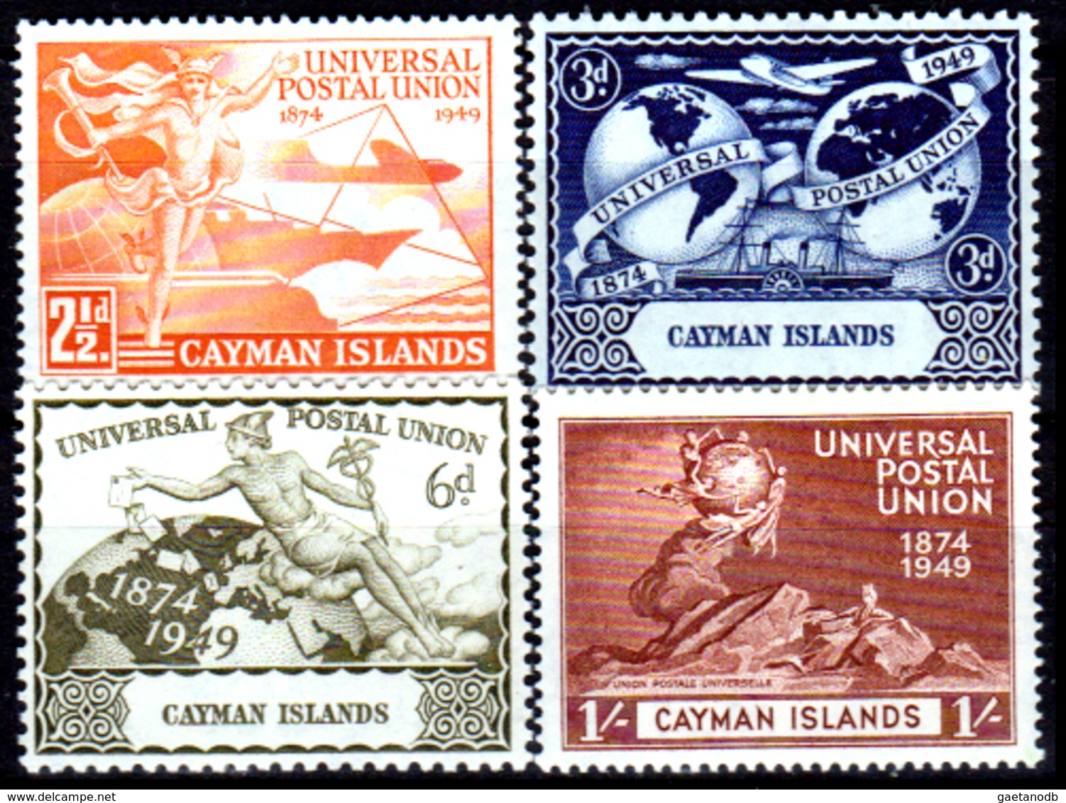 Cayman-048 - Emissione 1949 (++) MNH - Senza Difetti Occulti. - Cayman (Isole)