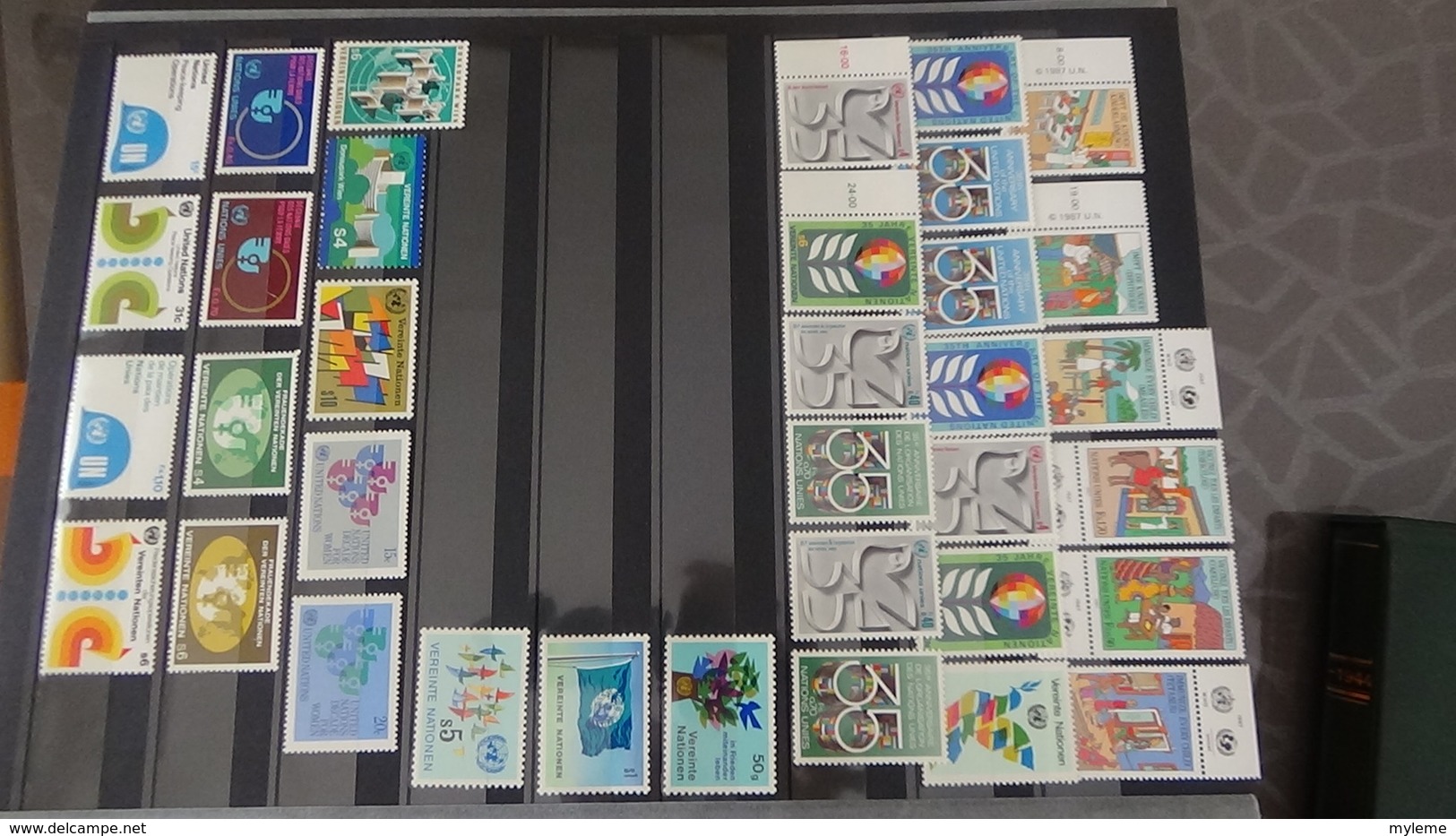 Collection Nations Unies ** timbres et blocs... Très sympa !!!