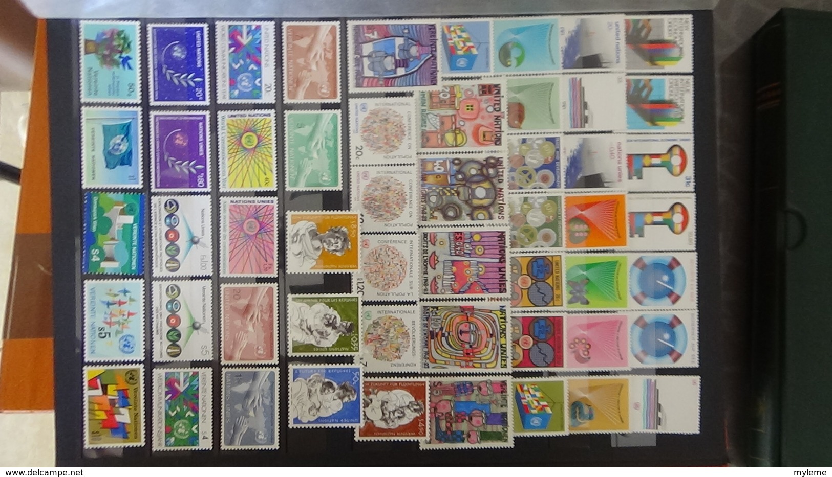 Collection Nations Unies ** timbres et blocs... Très sympa !!!