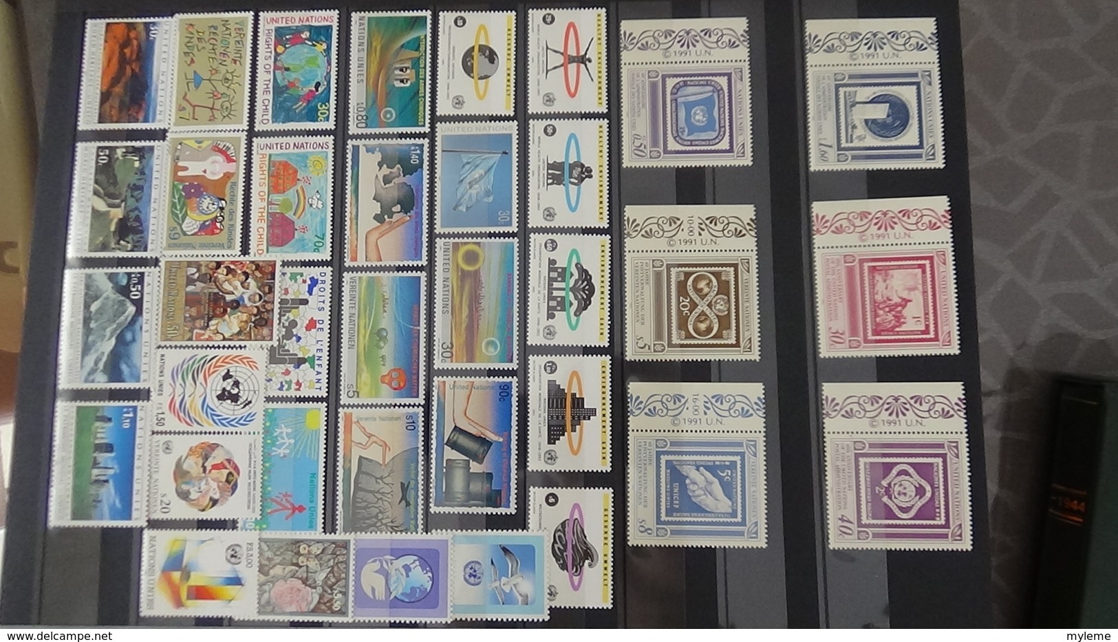 Collection Nations Unies ** timbres et blocs... Très sympa !!!