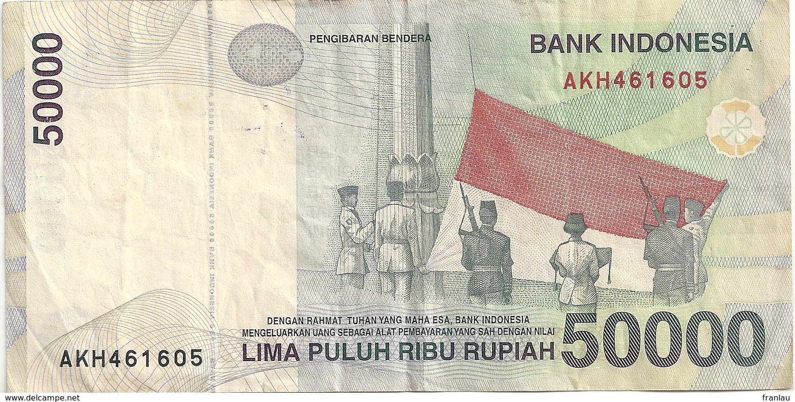 Indonésie 50000 Rupiah 1999 - Indonesia