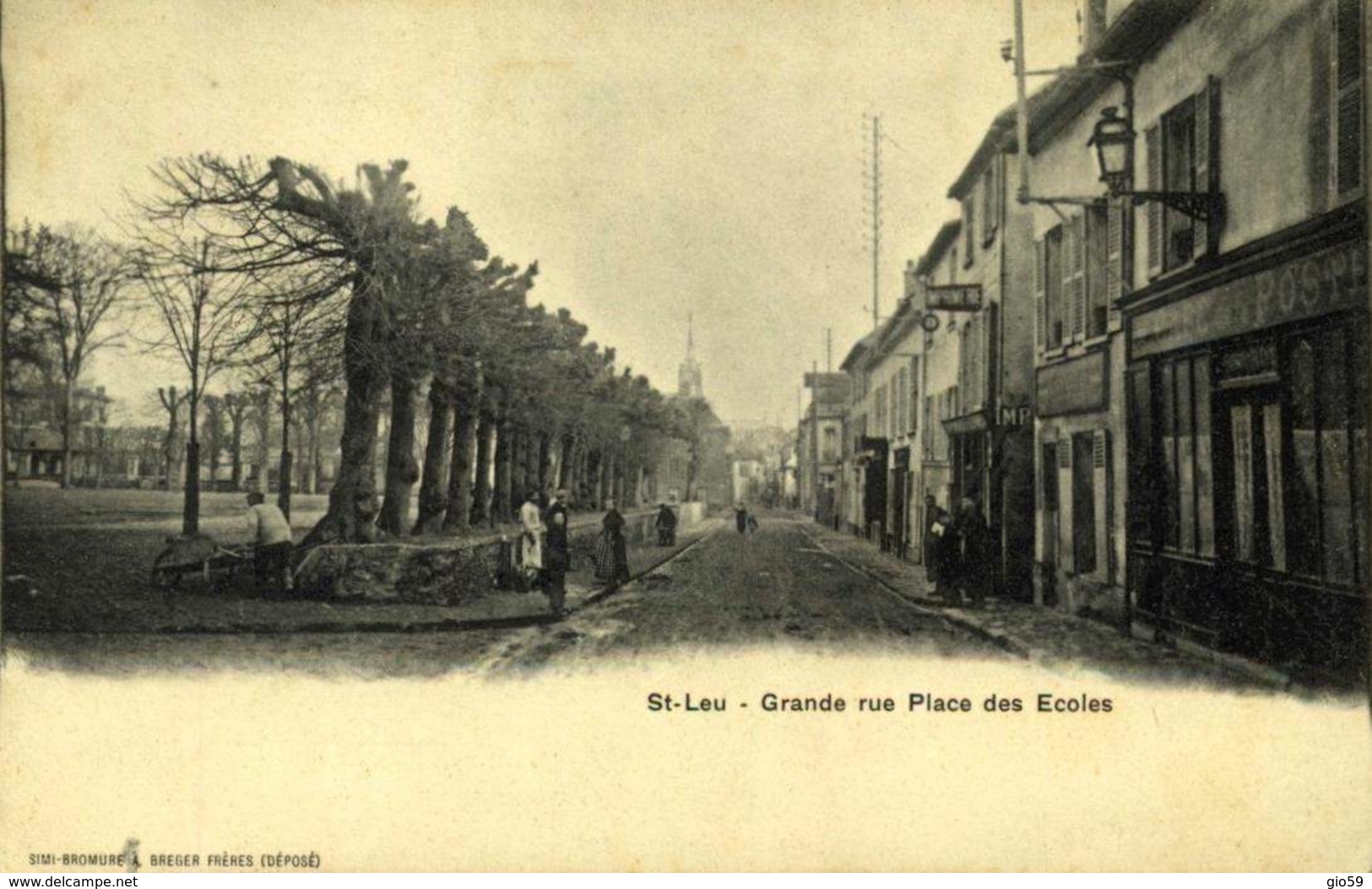 95 - SAINT LEU -- Grande Rue -- Place Des Ecoles / A 452 - Saint Leu La Foret