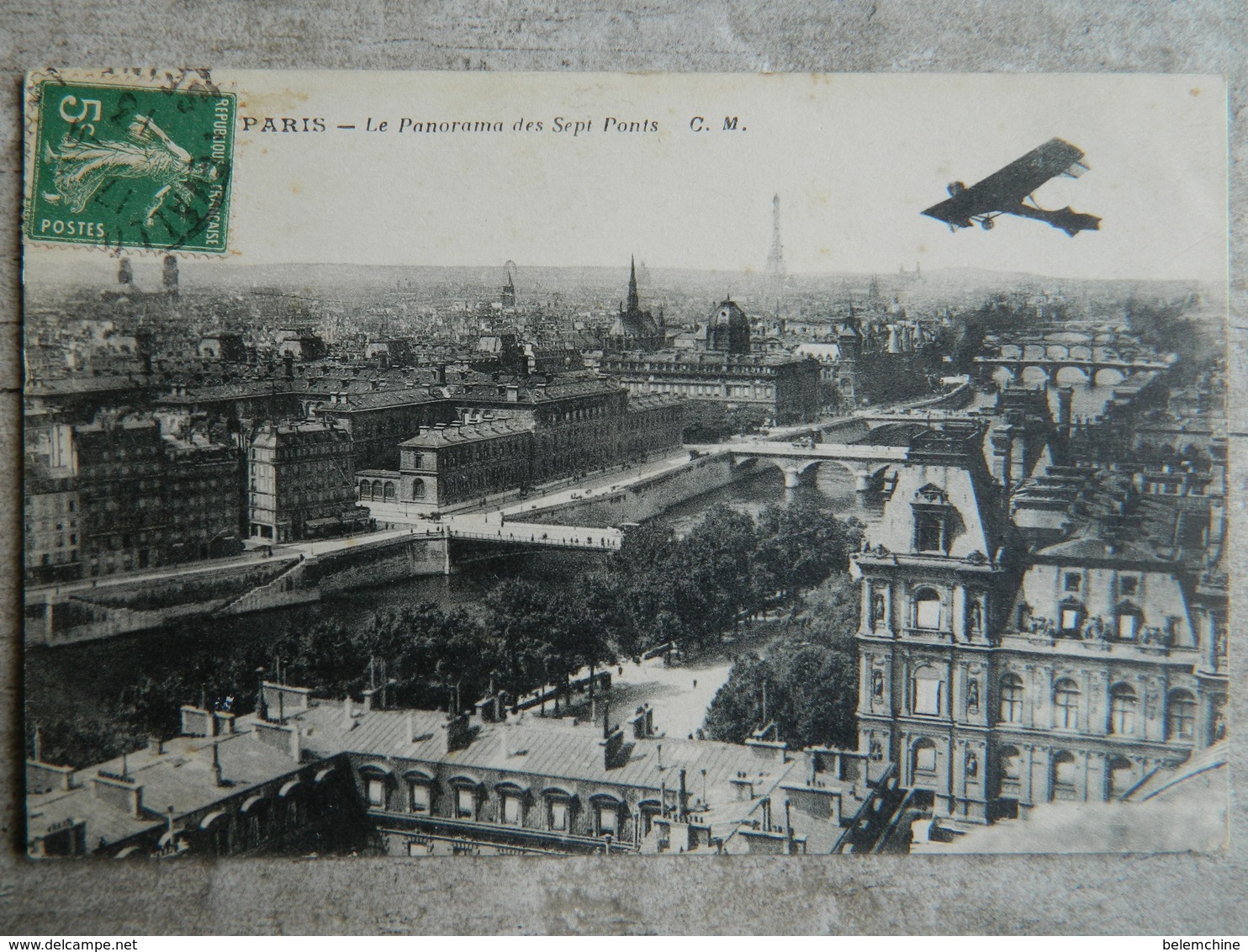 PARIS    LE PANORAMA DES SEPT PONTS - Ponti