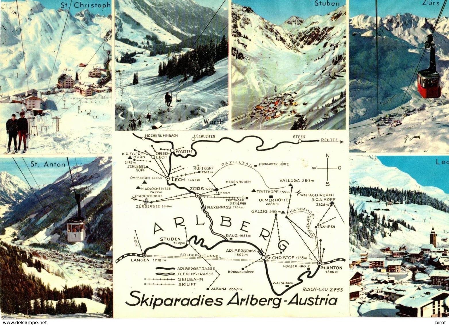 SKIPARADIES ARLBERG   -   (AUSTRIA) - Altri & Non Classificati