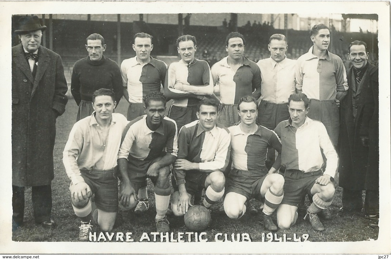 76 CPA LE HAVRE Equipe De Football HAVRE ATHLETIC CLUB De 1941 - 1942 - Zonder Classificatie