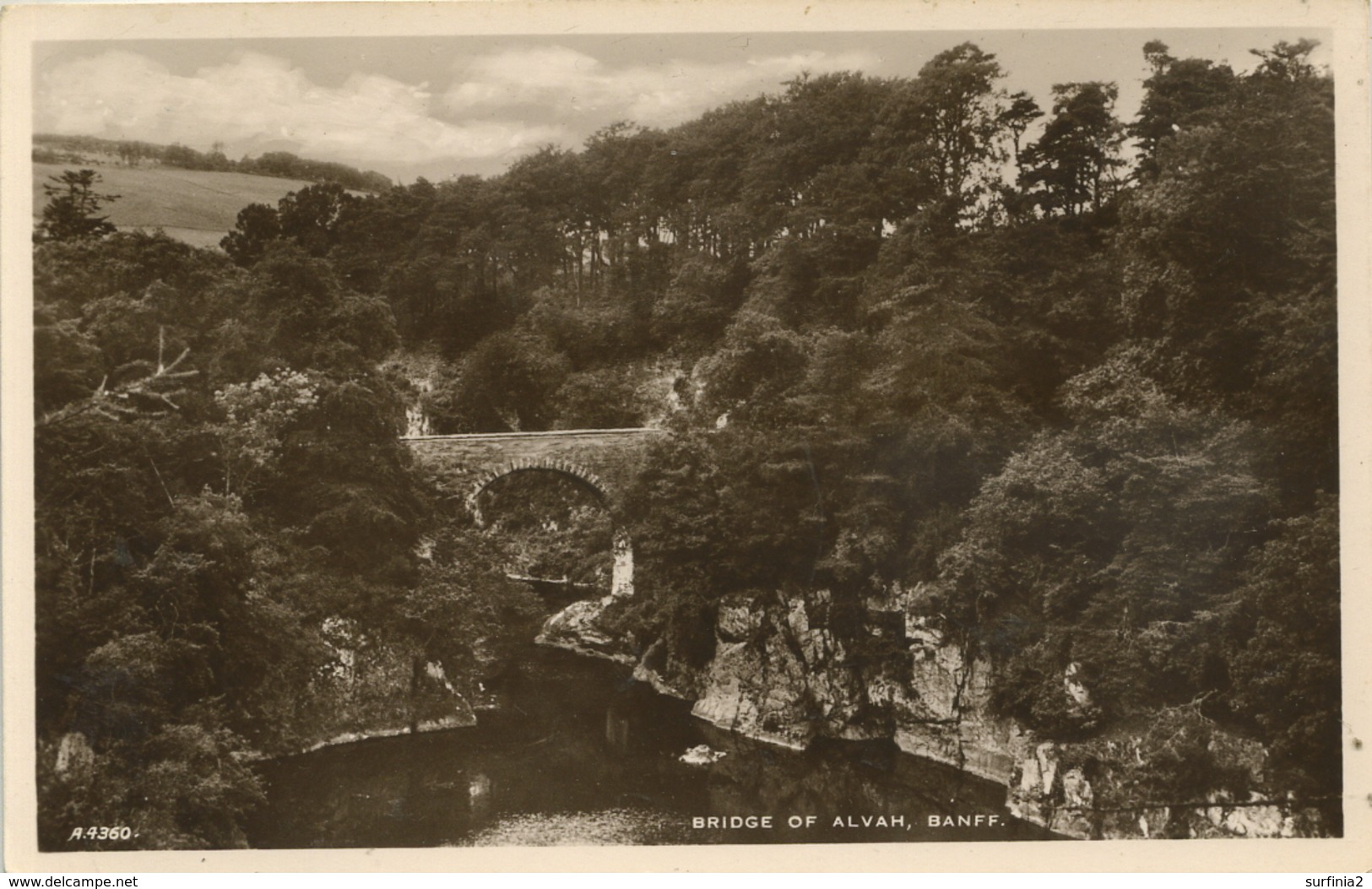 BANFFSHIRE - BANFF - BRIDGE OF ALVAH RP  Ban5 - Banffshire