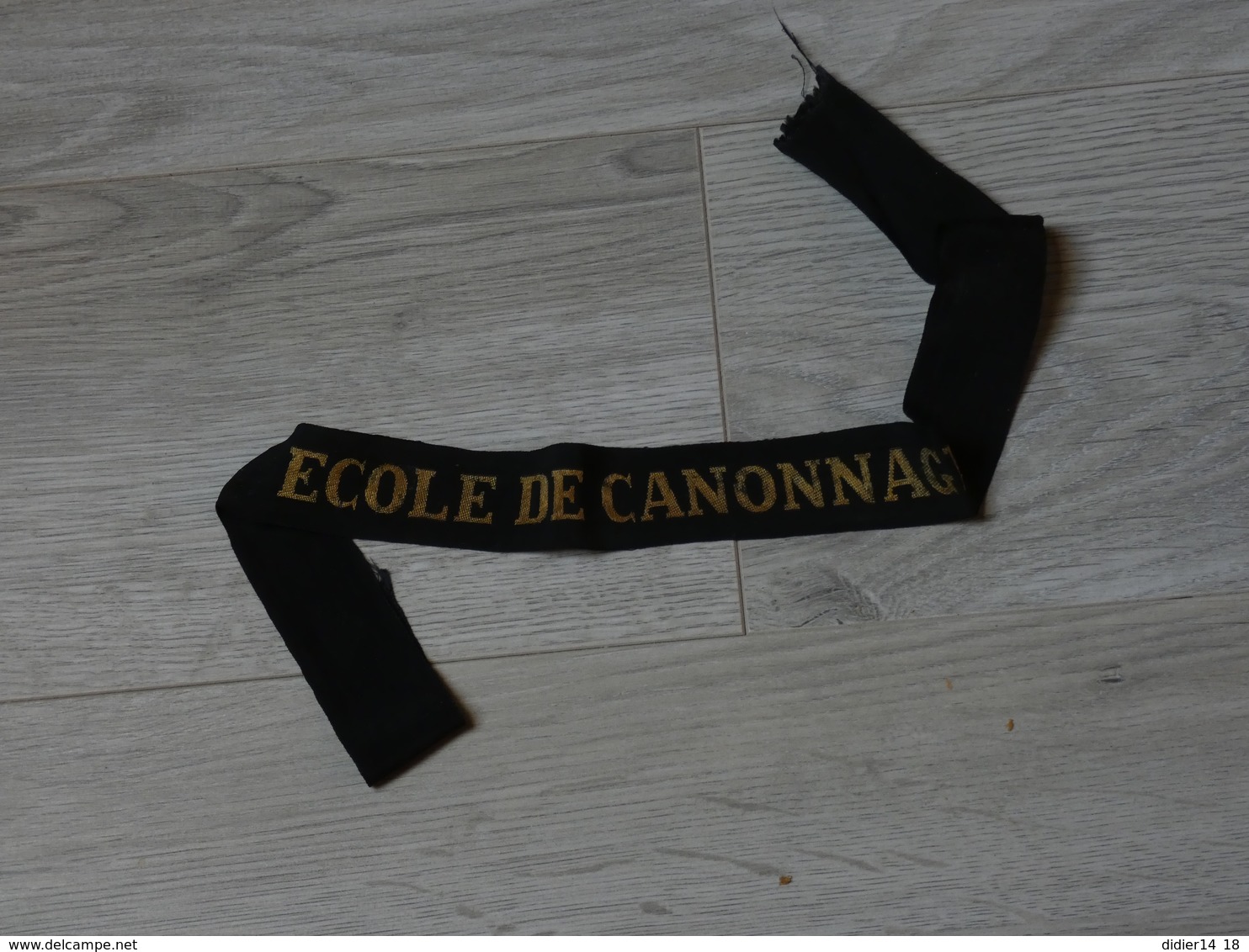 BANDE DE BACHI. MARINE FRANCAISE. ECOLE DE CANONNAGE. - Cascos