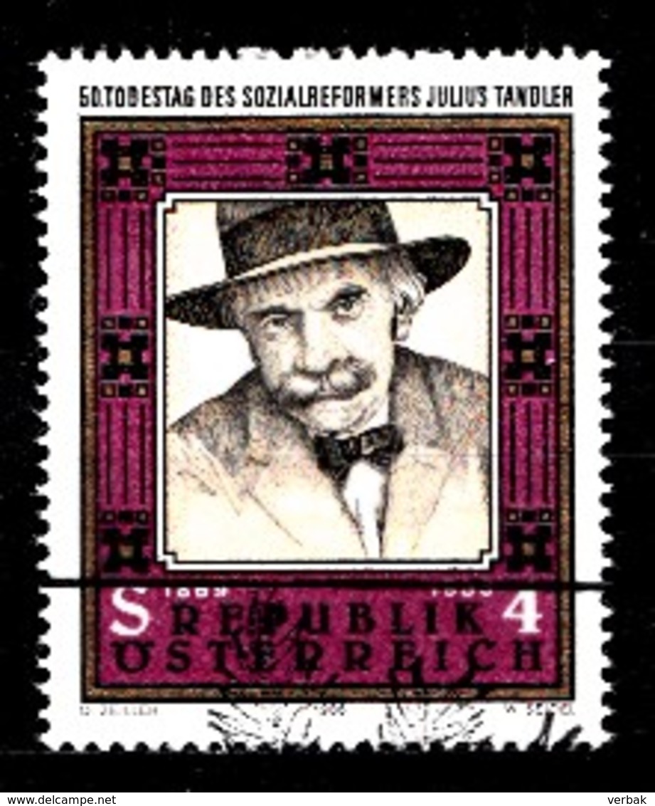 Autriche 1986 Mi.Nr: 1856 Todestag Von Julius Tandler  Oblitèré / Used / Gebruikt - Oblitérés