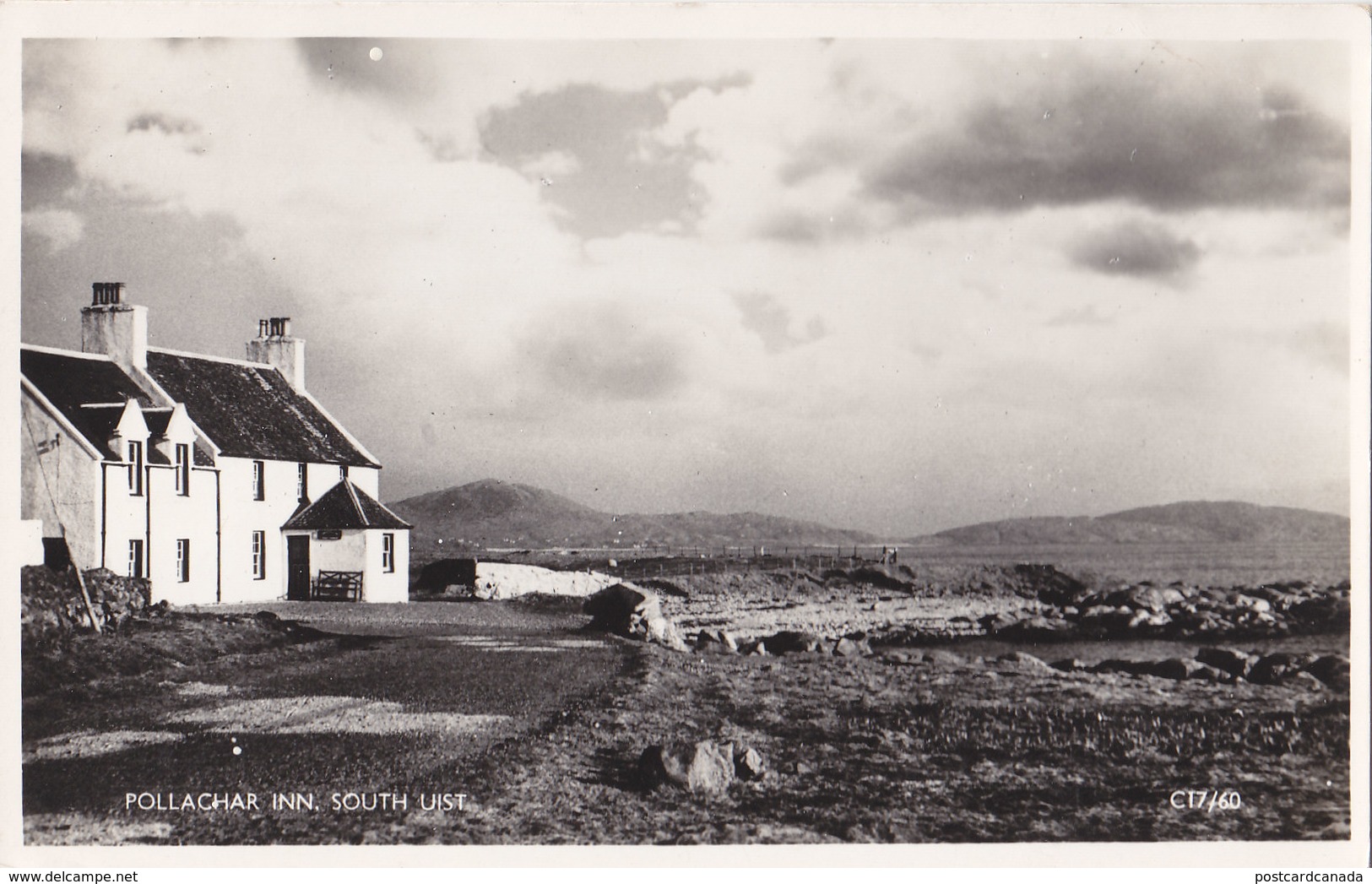 RPPC REAL PHOTO POSTCARD SOUTH UIST OUTER HEBRIDES - Other & Unclassified