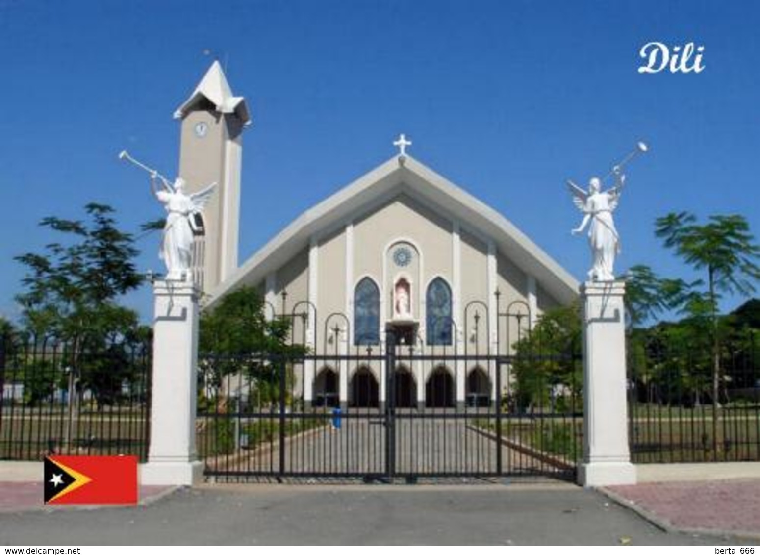 East Timor Dili Cathedral New Postcard Osttimor AK - Osttimor