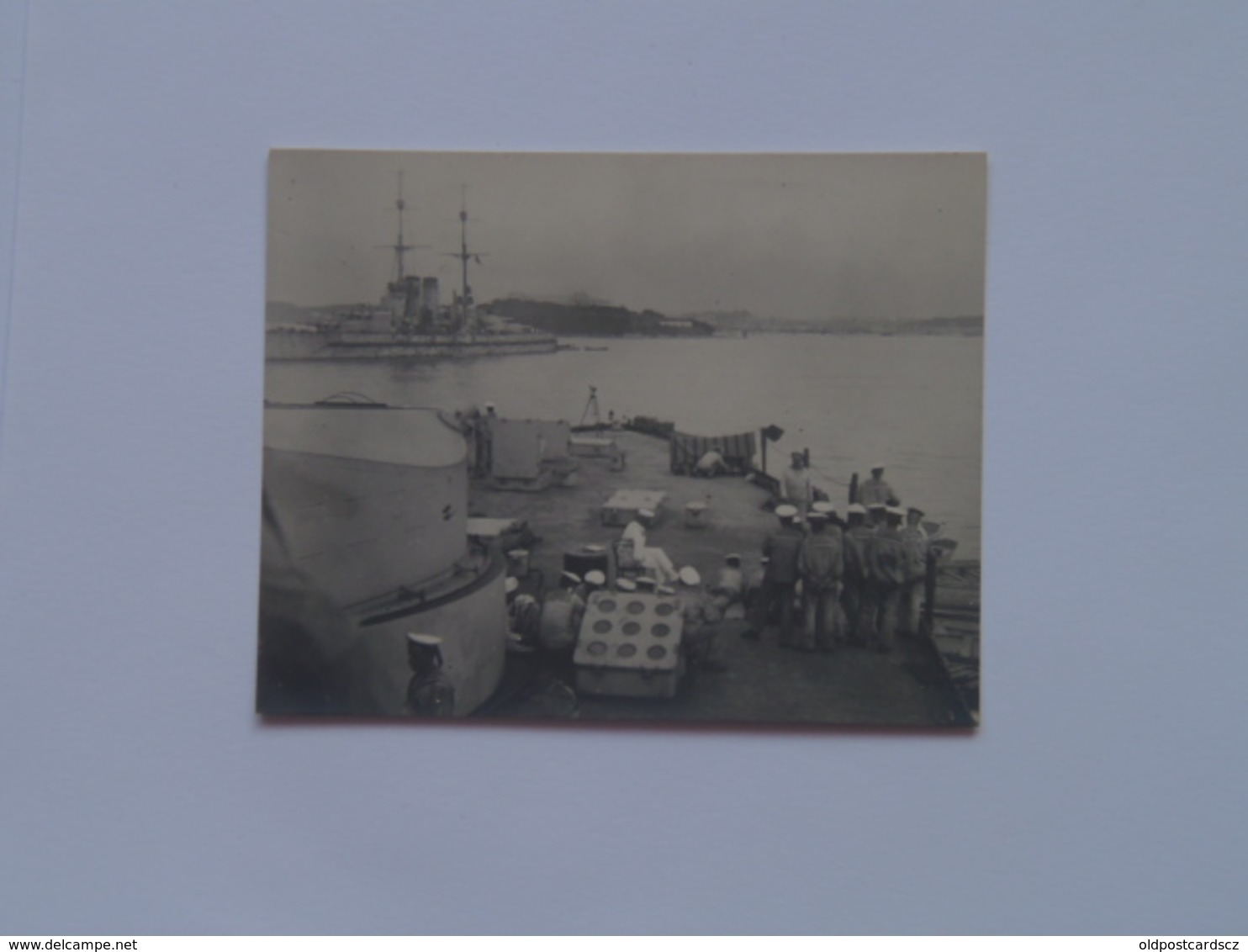 K.U.K. Kriegsmarine Marine Pola Foto Photo SMS 21 1916 Size 6.5x9 - Guerra