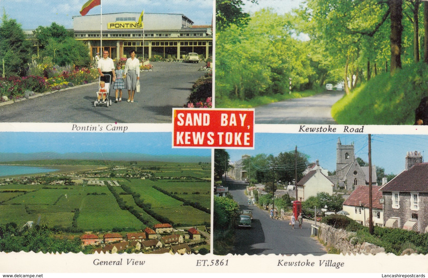 Postcard Sand Bay Kewstoke Weston Super Mare Somerset My Ref  B13353 - Weston-Super-Mare