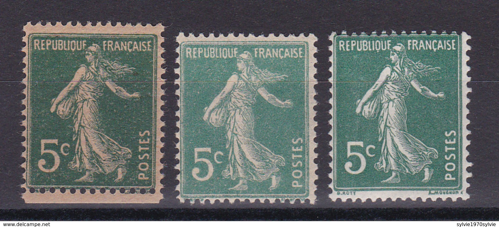 FRANCE /SEMEUSE N° 137  NEUF SANS CHARNIERE  ET CHARNIERE - Other & Unclassified
