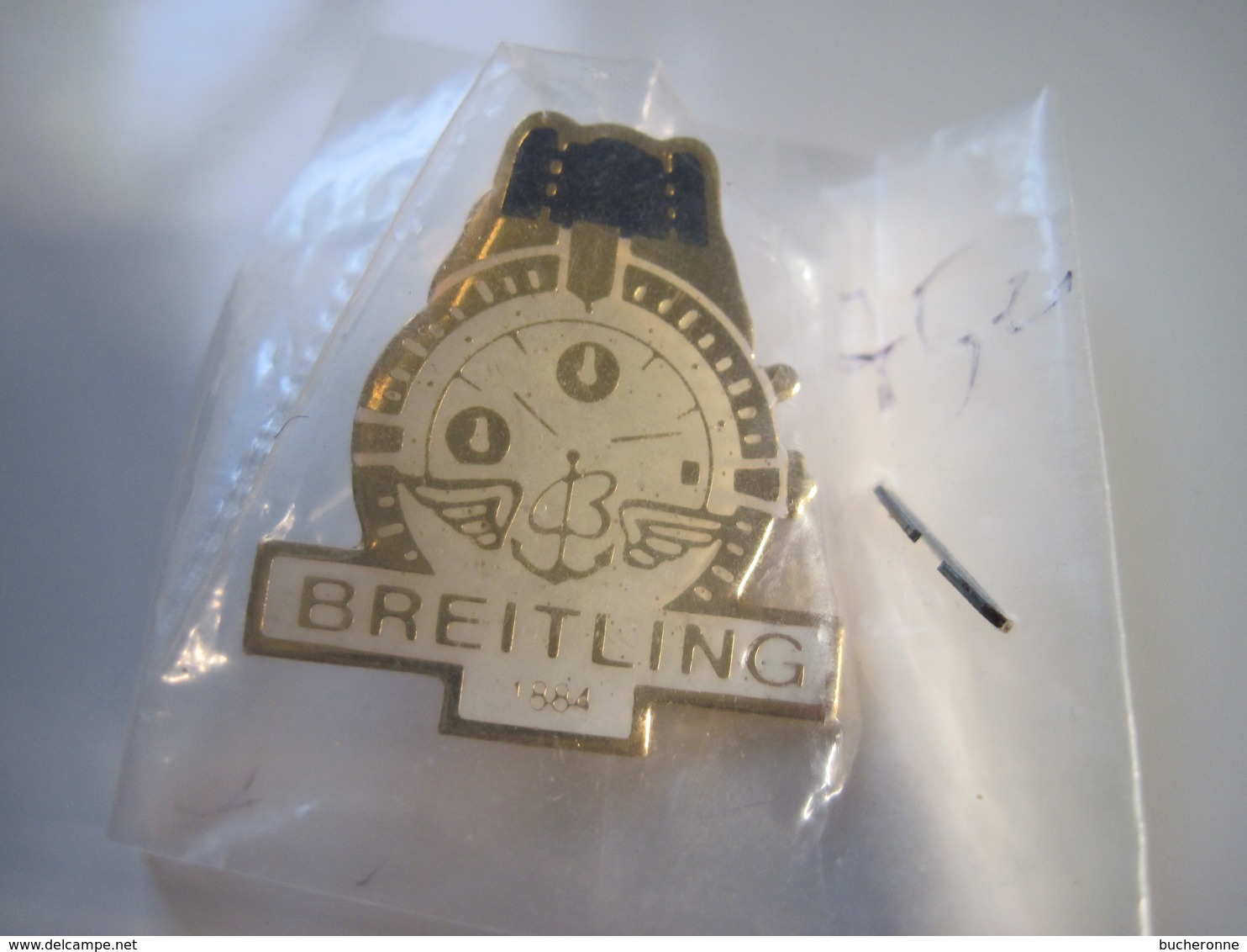 Pins MONTRE BREITLING 1884 Collection ASTON MARTION 1990  TBE - Marques