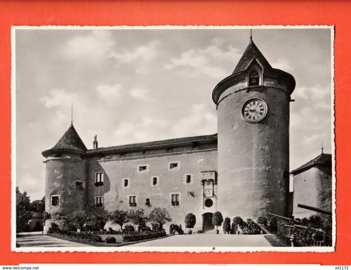 EPA-34 Morges Chateau, Arsenal Et Musée Militaire Vaudois. Grand Format, Photoglob, Non Circ. - Morges