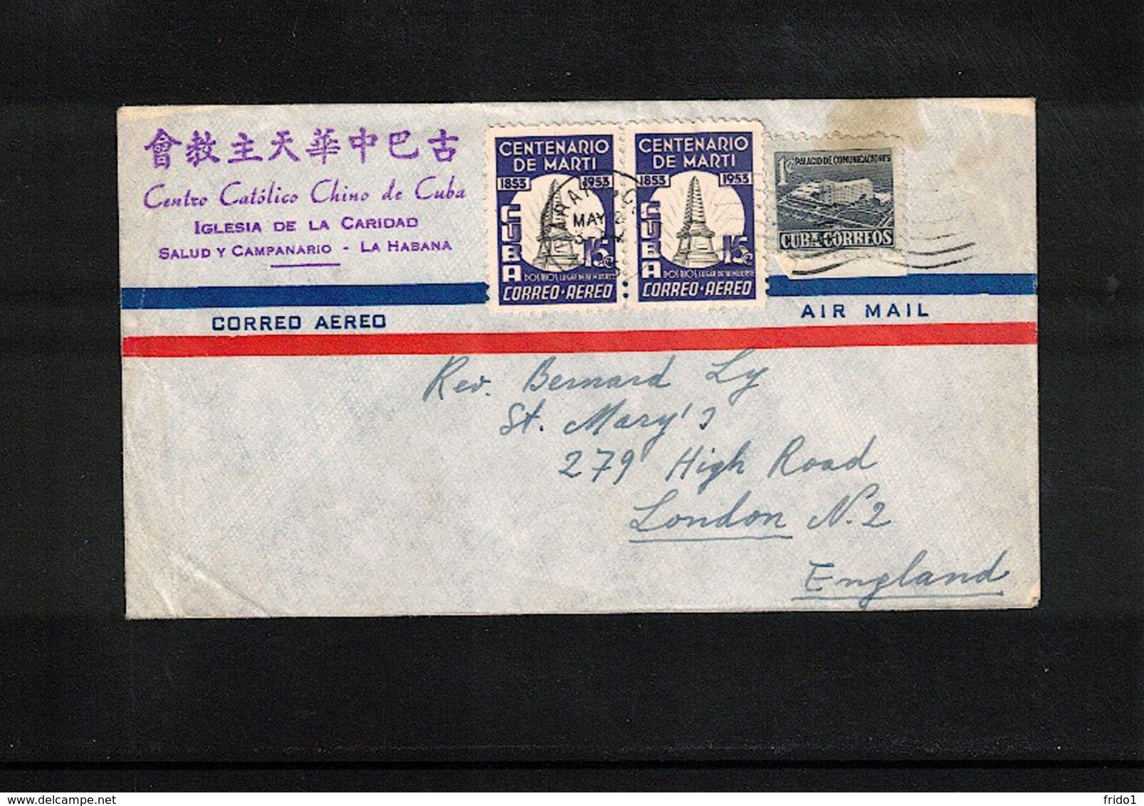 Cuba Interesting Airmail Letter - Briefe U. Dokumente