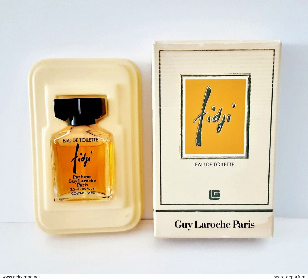 Miniatures De Parfum  FIDJI De  GUY LAROCHE   EDT   3.5  Ml  + Boite - Miniatures Femmes (avec Boite)