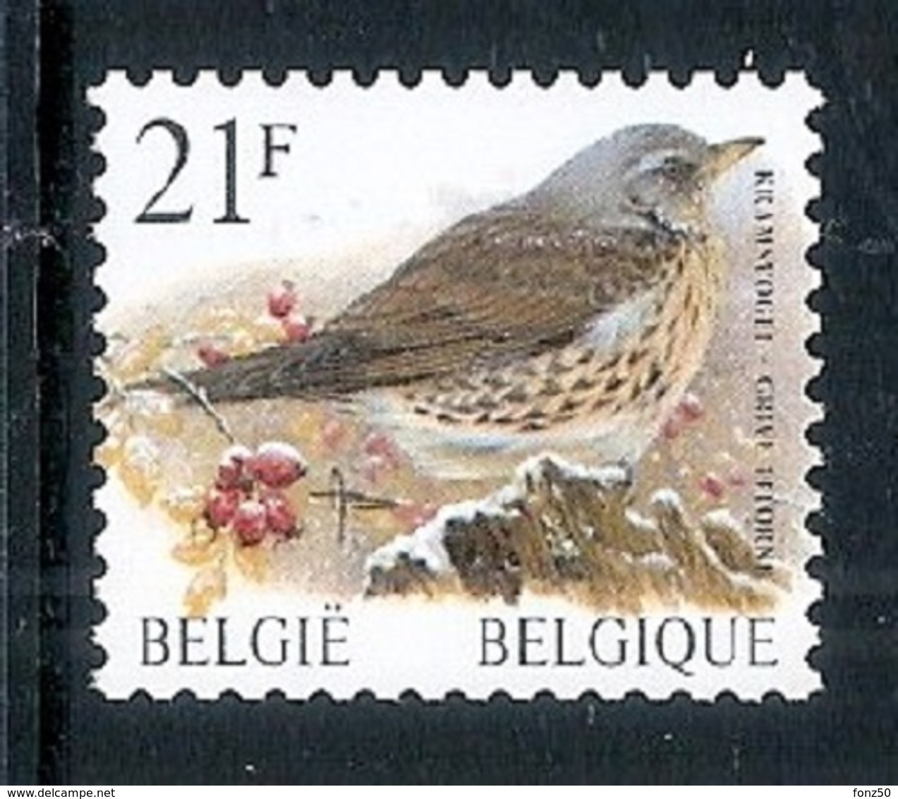 BELGIE * Buzin Rolzegel * Nr R 87 * Postfris Xx * WIT  PAPIER - Rouleaux