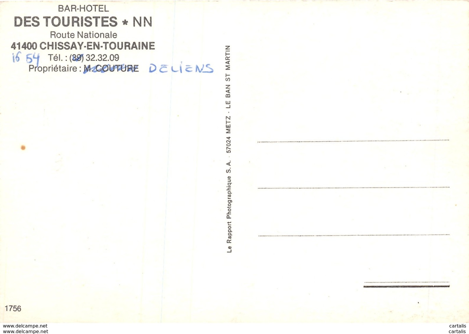 41-CHISSAY EN TOURAINE-N°171-C/0363 - Other & Unclassified