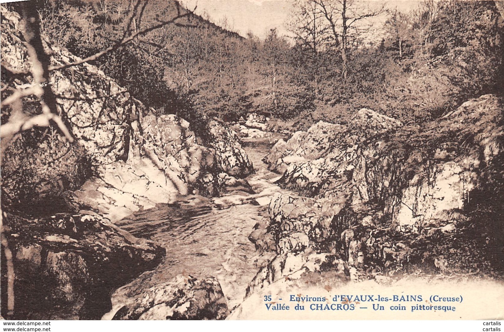 23-VALLEE DU CHACROS-N°250-D/0283 - Autres & Non Classés