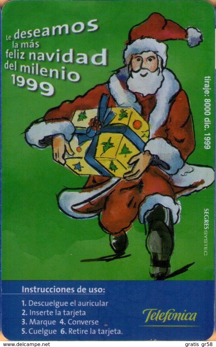 Peru - PE-TLF-CHP-0073, Santa Claus, Christmas, New Year, 14+2 S/., 8.000ex, 12/99, Used - Pérou