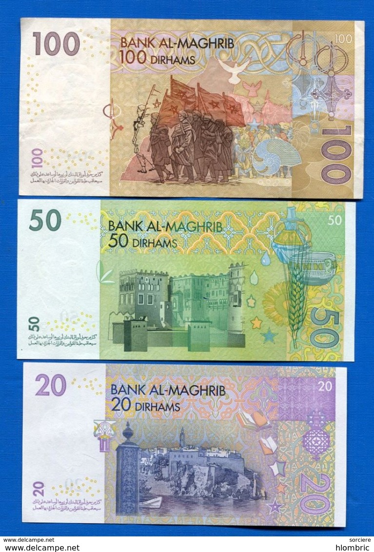 Maroc  3  Billets  Neuf - Marruecos