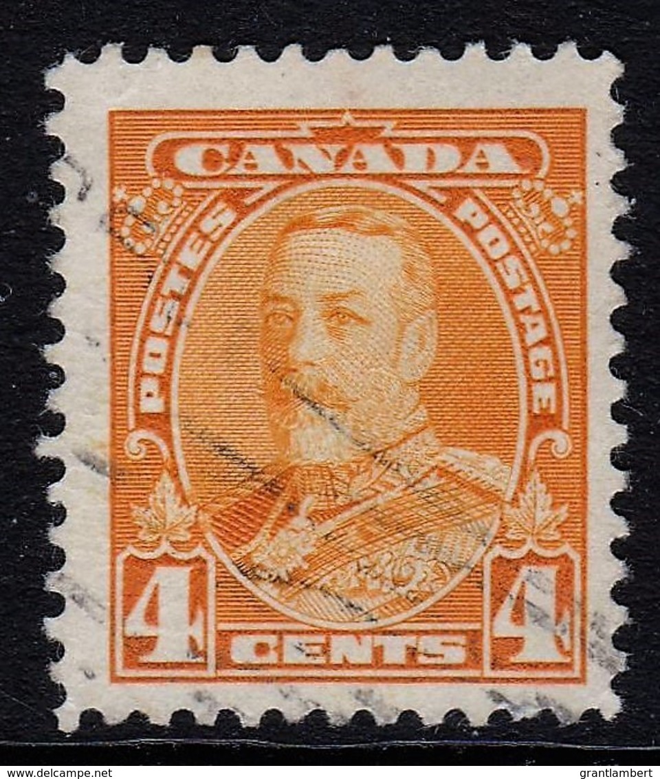 Canada 1935 King George V 4c Used  SG 344 - Usados