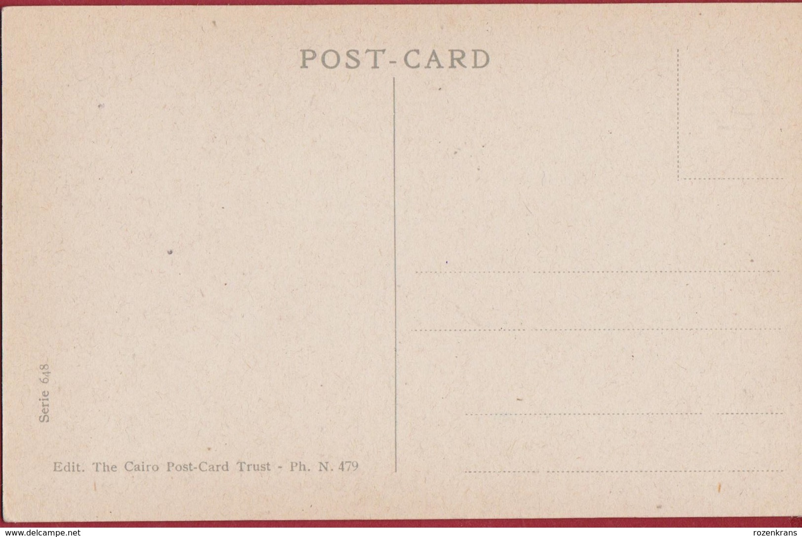 Egypte Egypt Port Said Post Office Street Chromatography - Port-Saïd