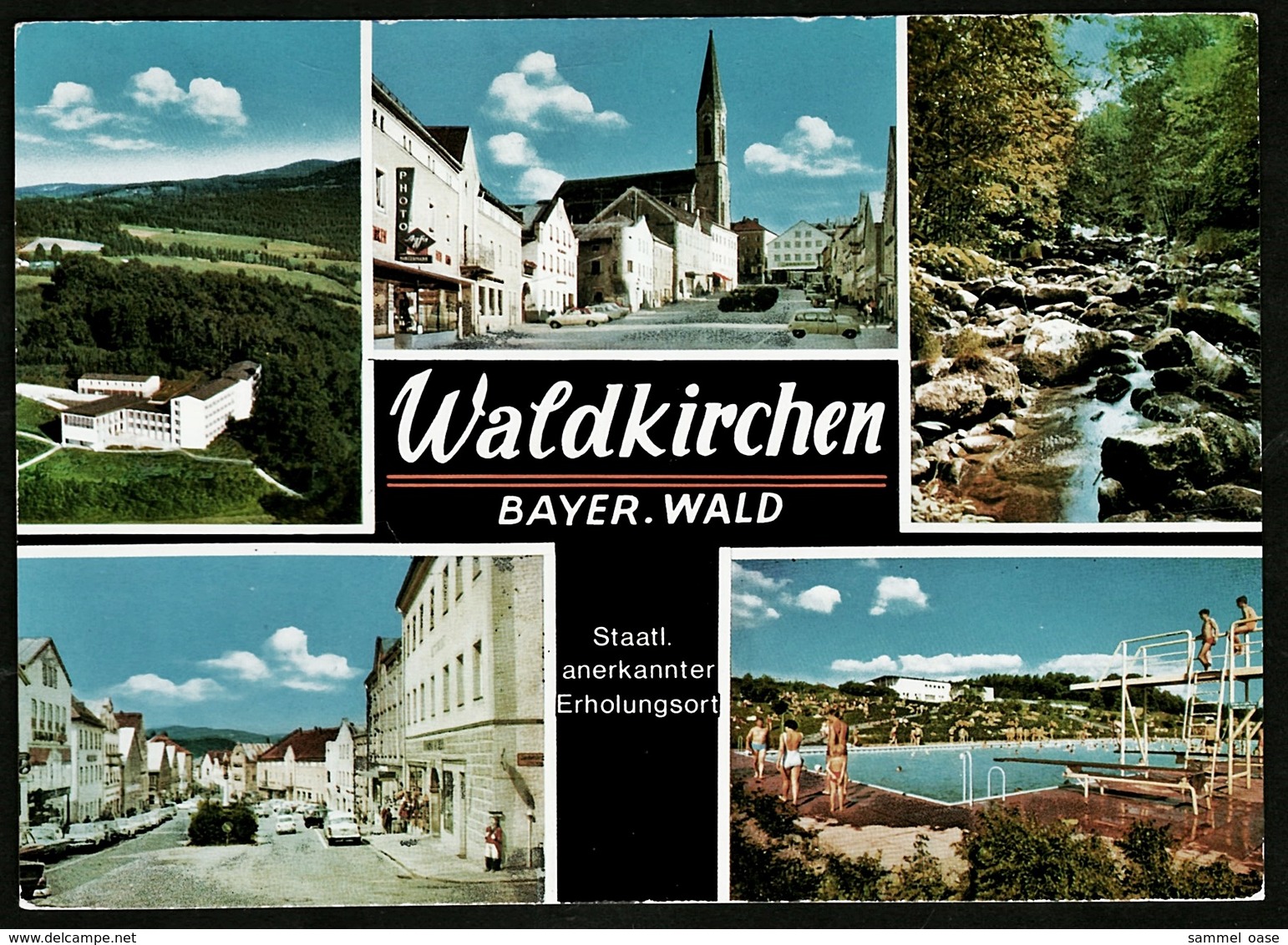 Waldkirchen / Bayer. Wald  -  Mehrbild-Ansichtskarte Ca. 1970   (10976) - Freyung