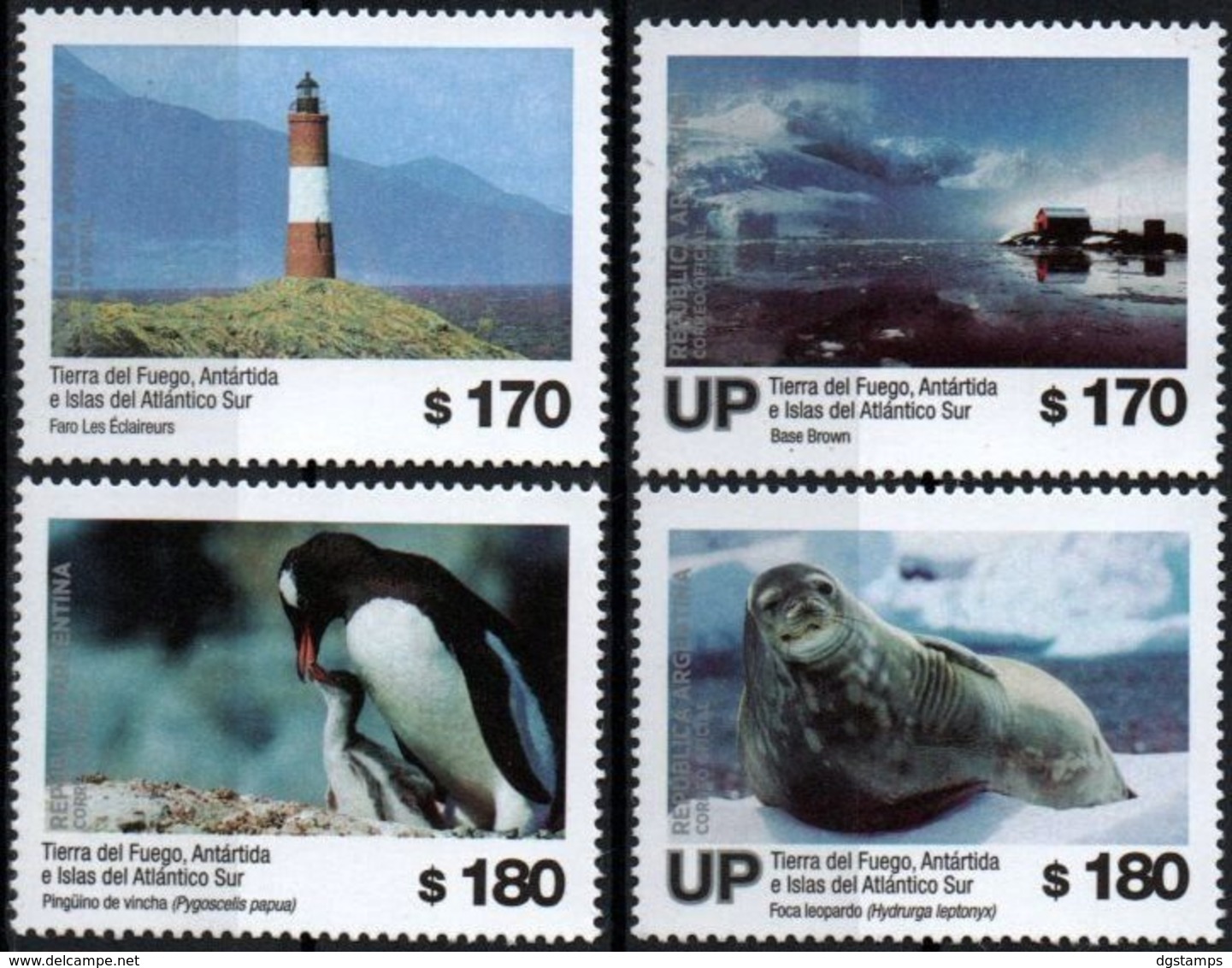 Argentina 2018 ** Tierra De Fuego, Antártida E Islas Atlantico Sur. Base. Faro. Foca. Pingüino. - Nuevos