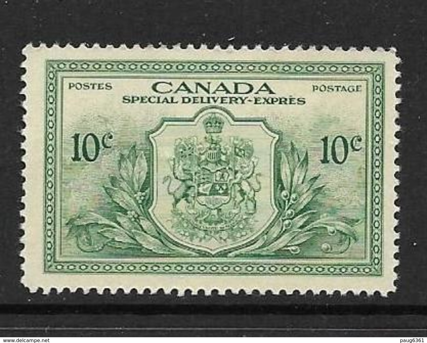 CANADA 1946 EXPRES-VICTOIRE ET PAIX YVERT N°E11 NEUF MNH** - Exprès