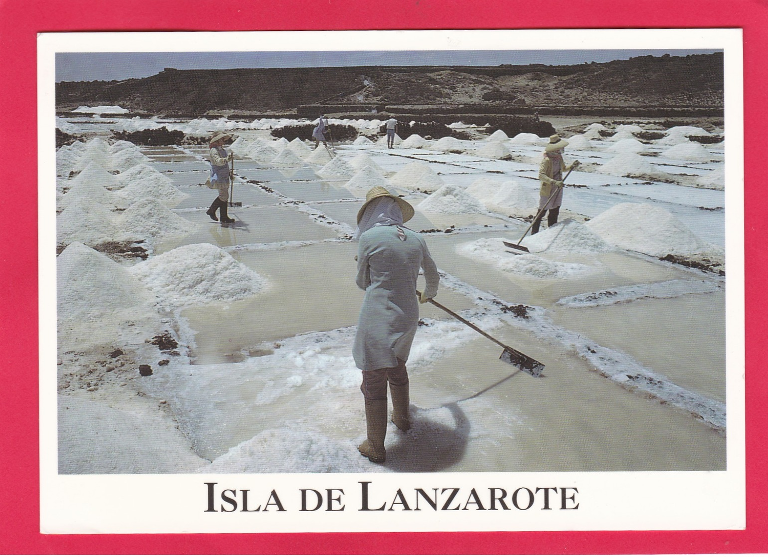 Modern Post Card Of Salinas De Janubio,Isla De Lanzarote,Canary Islands, Spain,L58. - Lanzarote