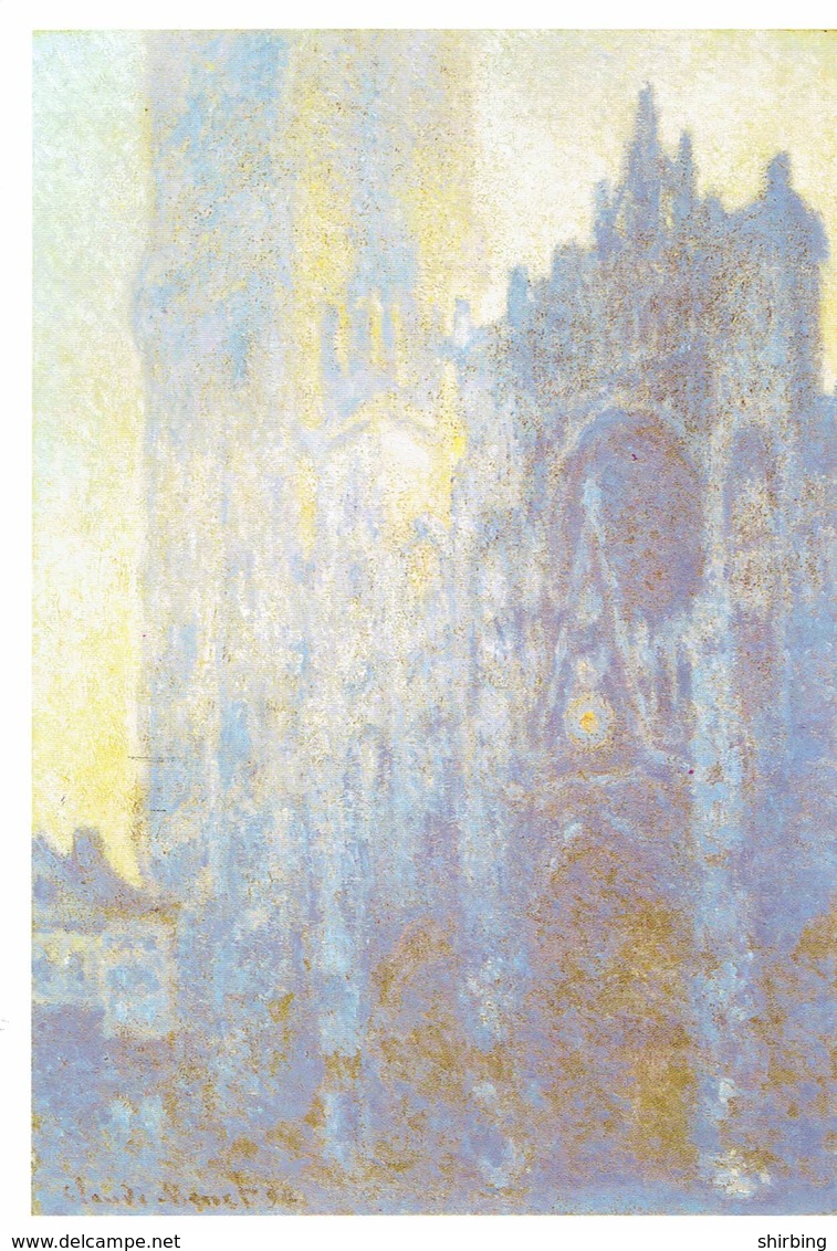 25A : Germany Marine Dolphin Stamp Used On Cathedral Painting Postcard - Covers & Documents