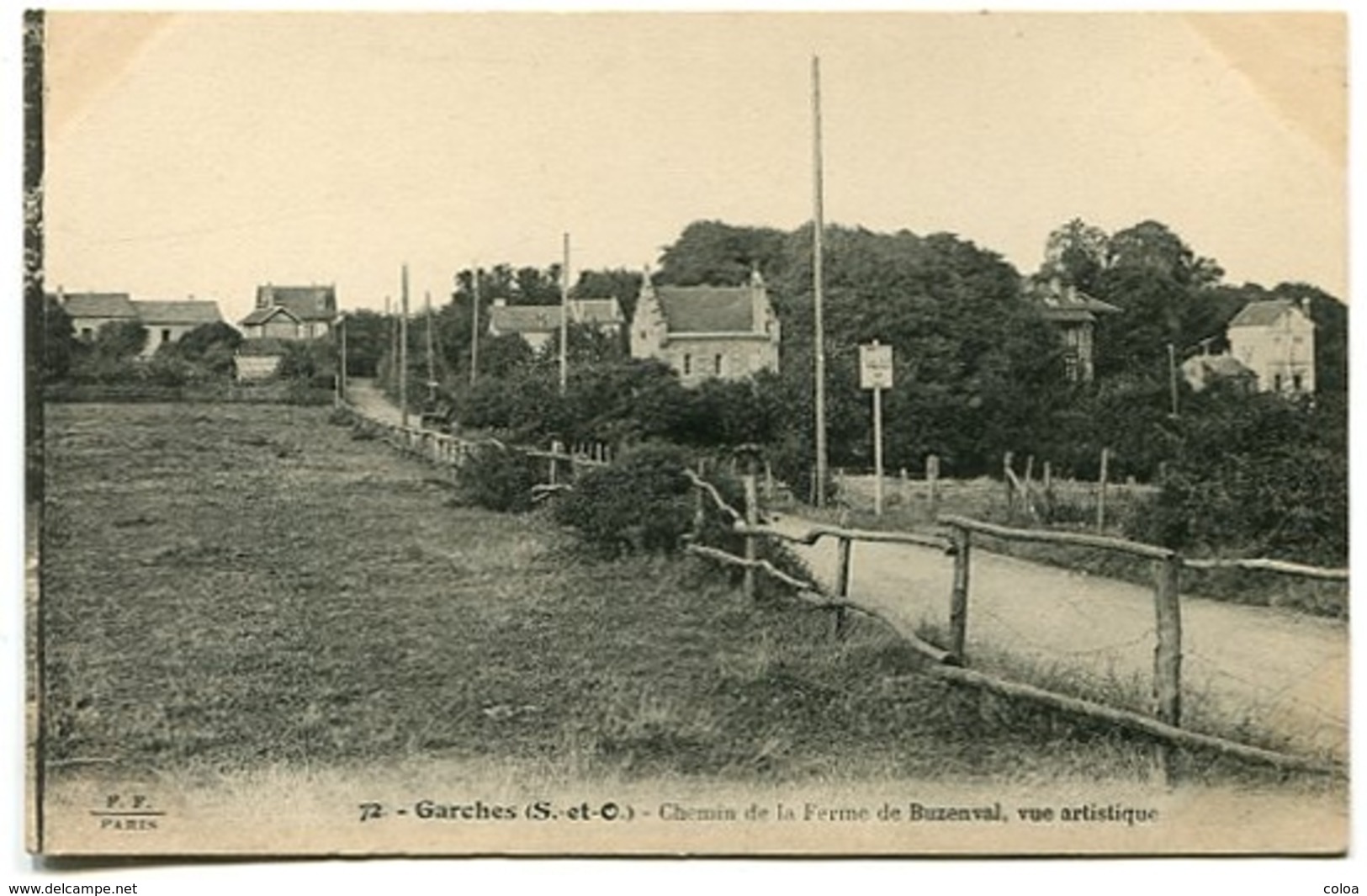 GARCHES Chemin De La Ferme De Buzenval - Garches