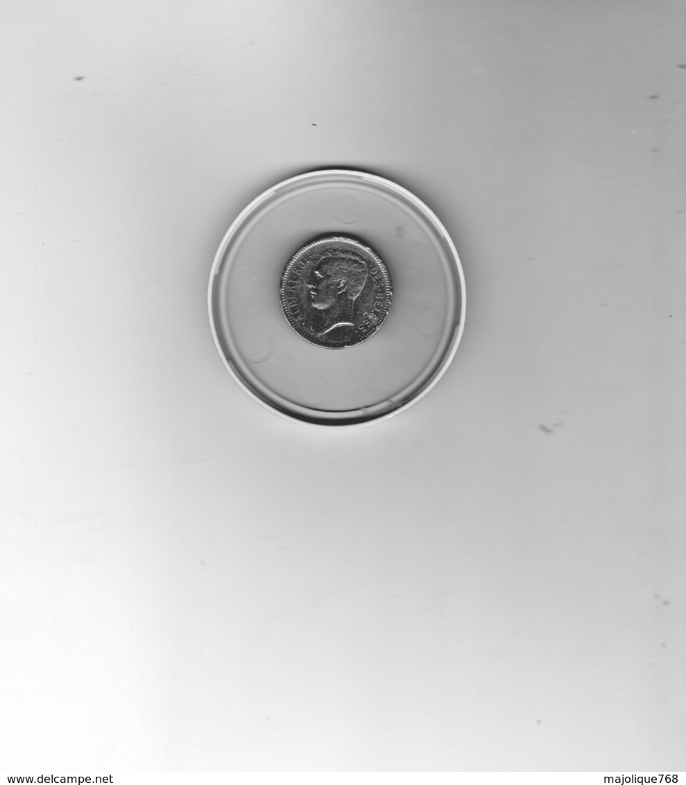 Monnaie Belge - Un Belga - 5 Francs 1932 En Nickel - T B - - 5 Francs & 1 Belga