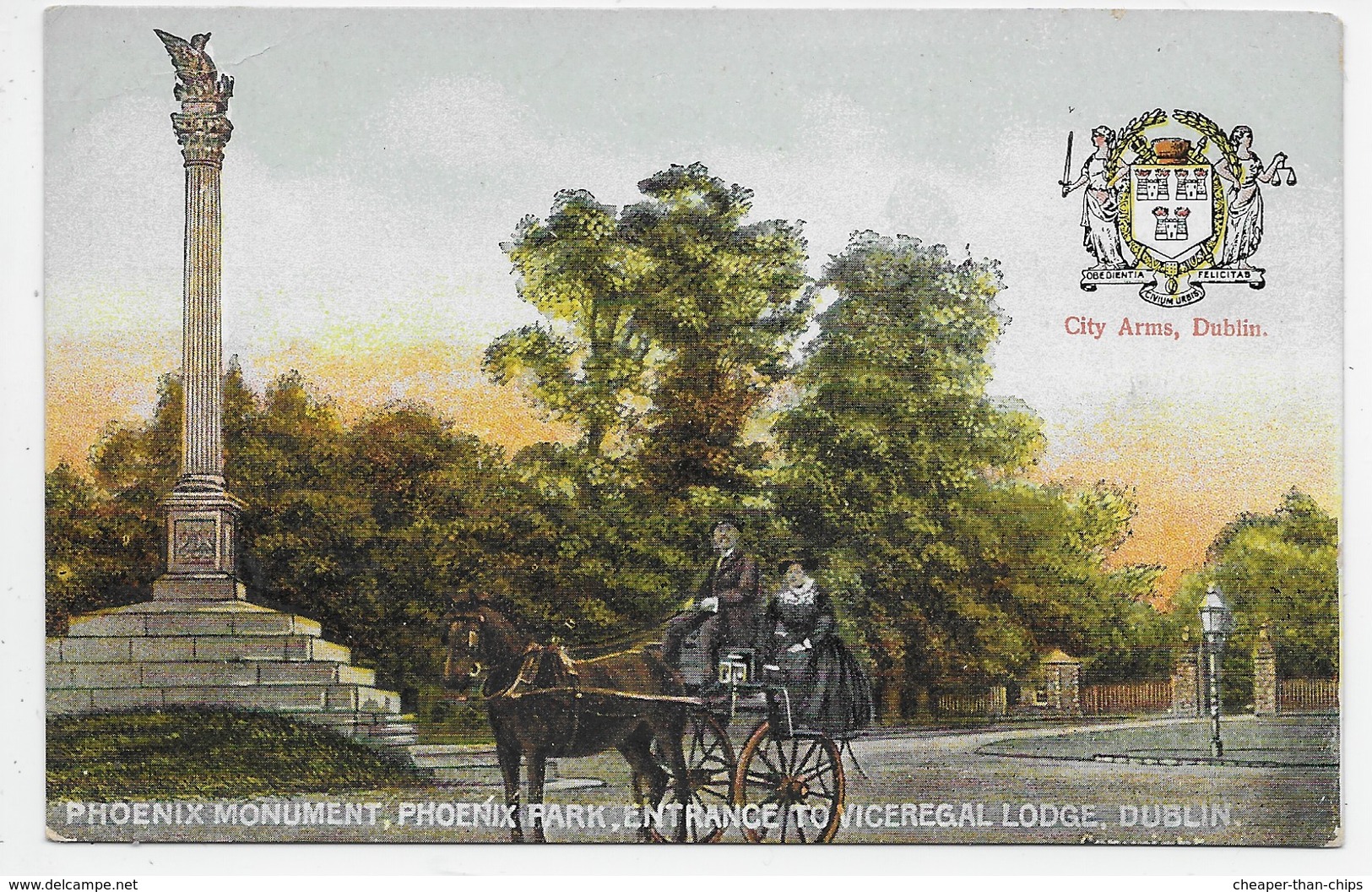 Phoenix Monument, Phoenix Park, Entrance To The Viceregal Lodge, Dublin - Dublin