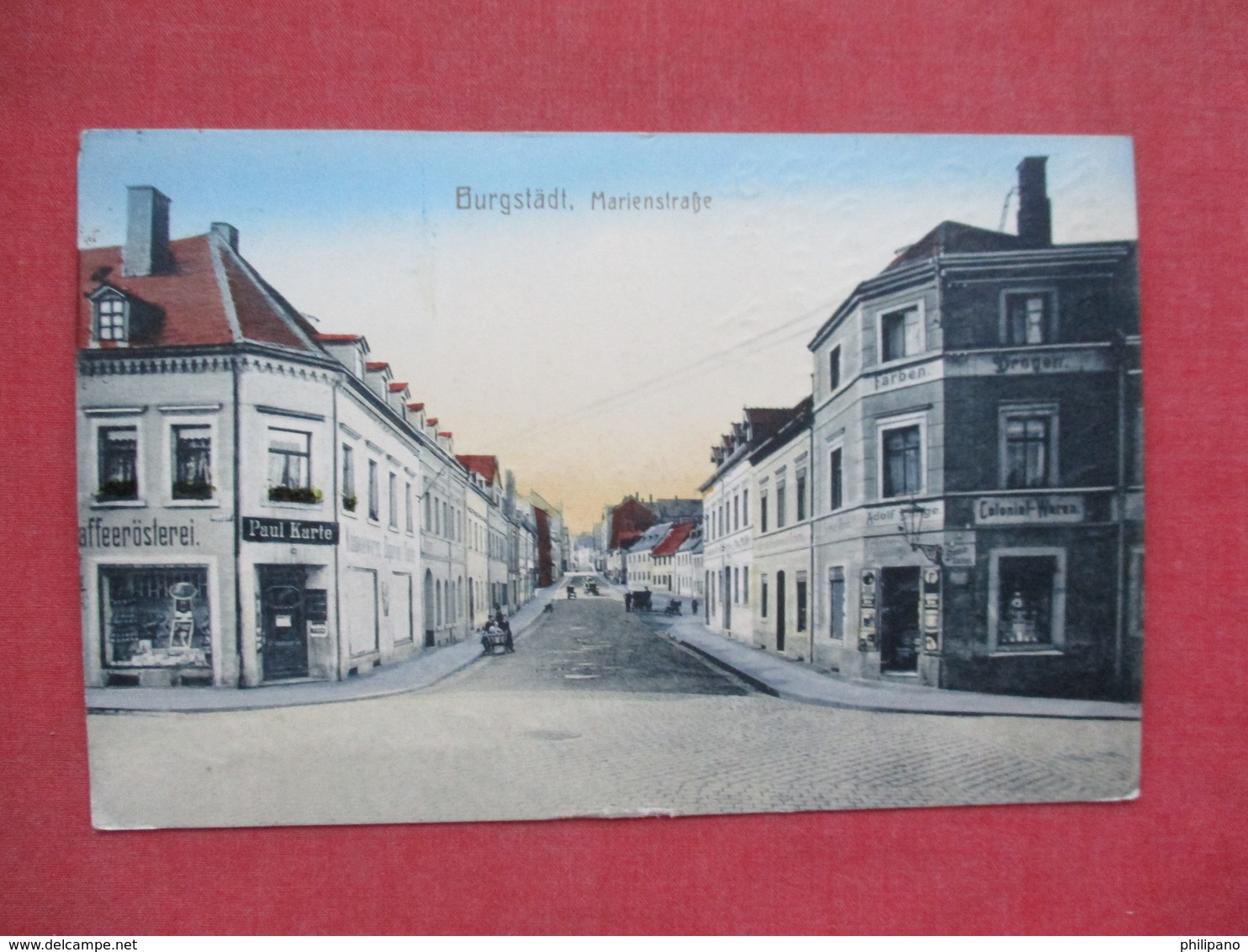 Germany > Saxony > Burgstaedt    Has Stamps & Cancel   -ref 3411 - Burgstaedt