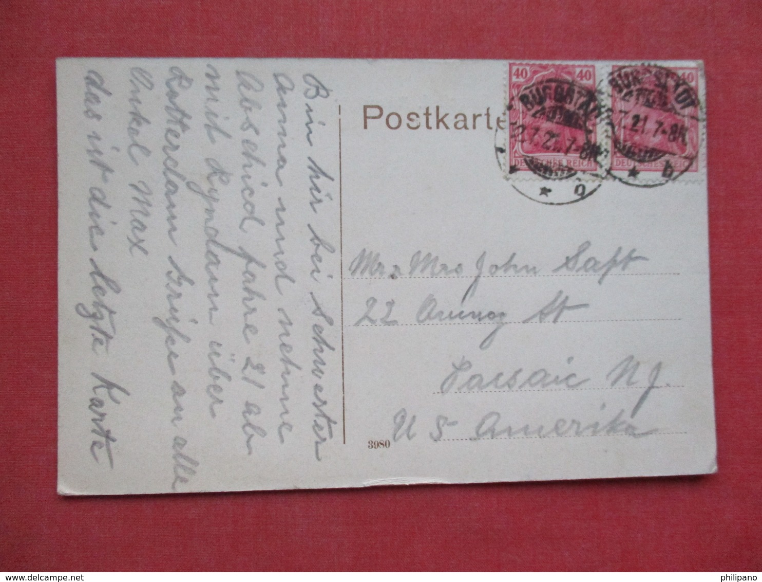 Germany > Saxony > Burgstaedt    Has Stamps & Cancel   -ref 3411 - Burgstaedt