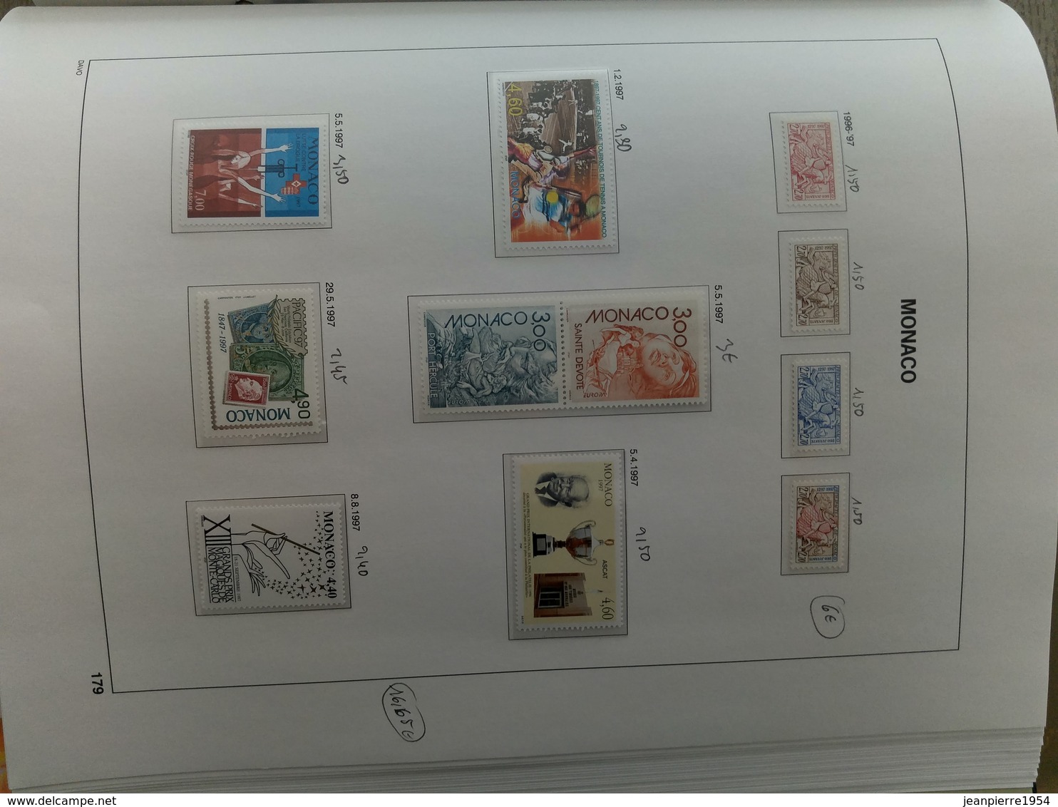 Timbres Monaco Neufxxx - Collections (with Albums)