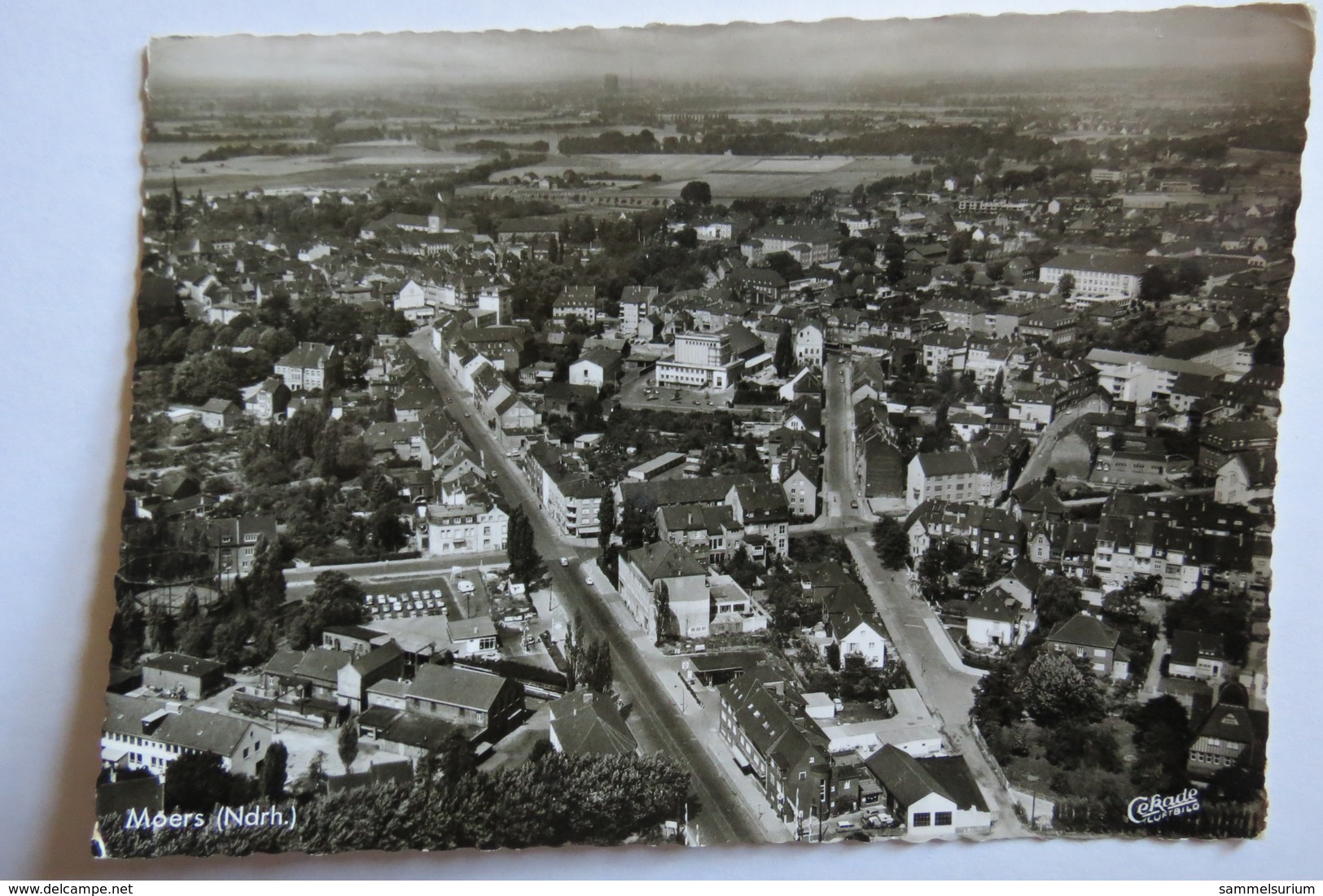 (11/2/39) Postkarte/AK "Moers (Ndrh.)" Panorama - Moers