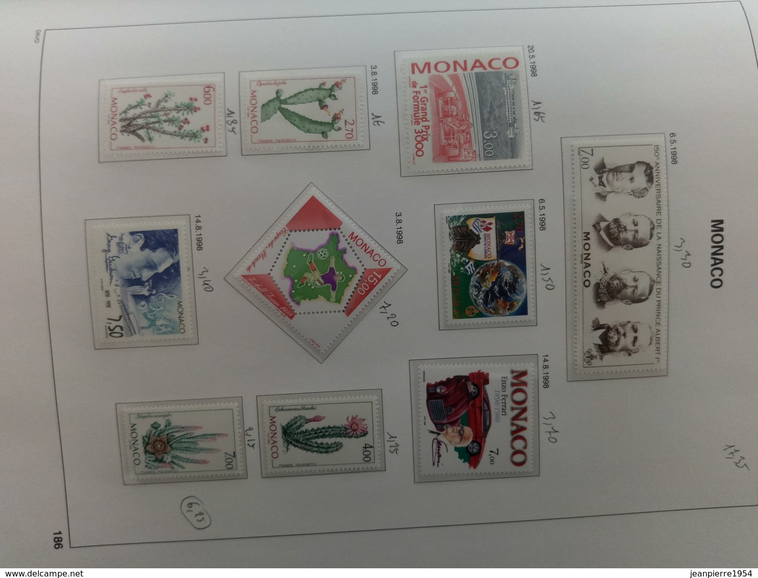 Timbres Monaco Neufxxx - Collections (with Albums)