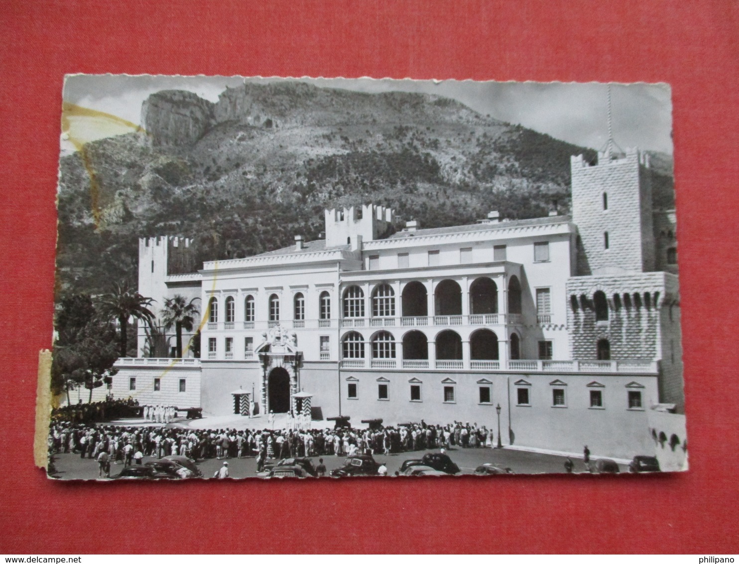 > Monaco  Prince's Palace   3 Stamp With 2 Postage Due Stamps Stamp  & Cancel   -ref 3412 - Prince's Palace