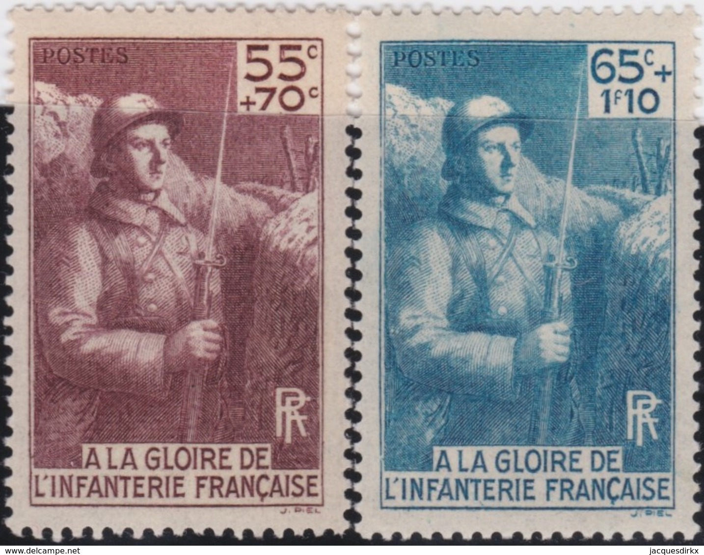 France  .    Yvert     .   386/387      .     **   .     Neuf  SANS  Charniere  .   /   .  MNH - Nuovi