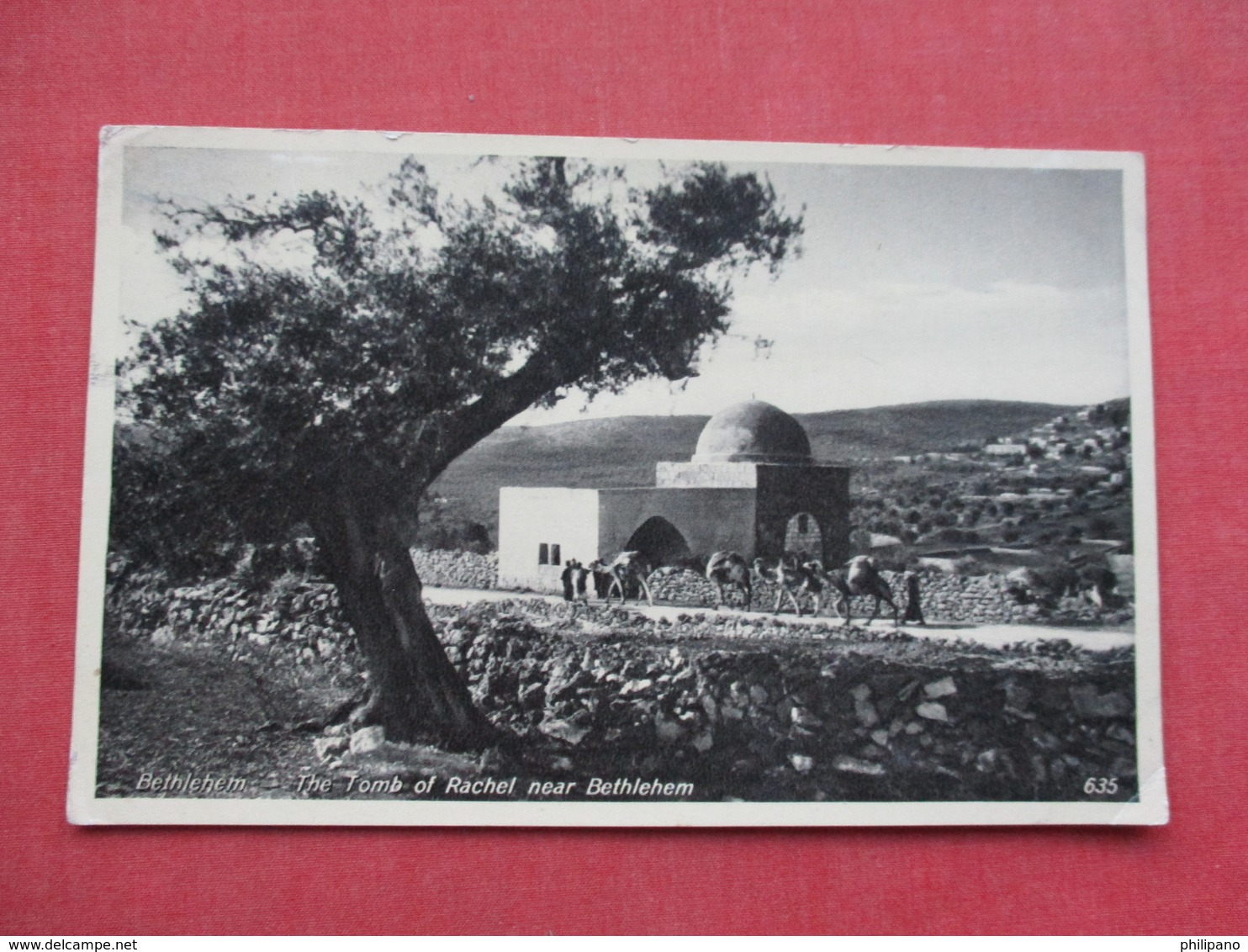 Israel  Bethlehem  Tomb Of Rachel Stamp  & Cancel   -ref 3412 - Israel