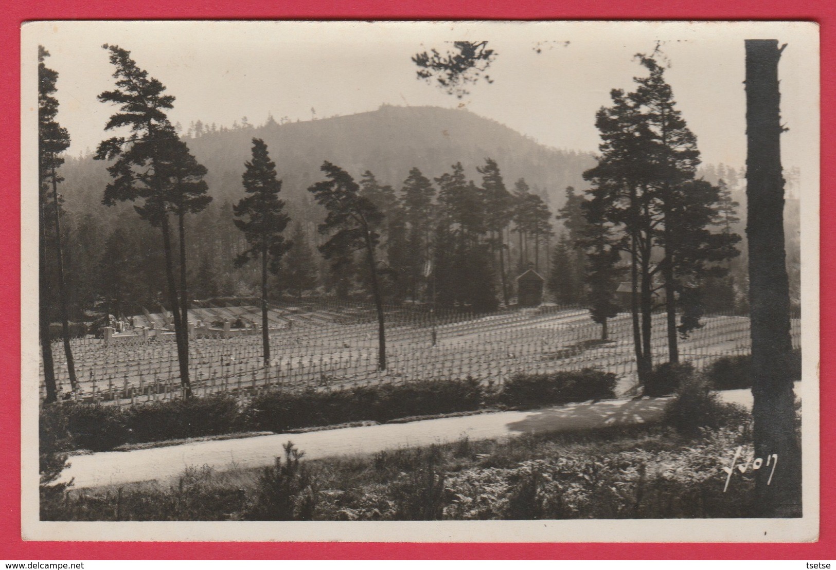 Wettstein ( Haut-Rhin , Alsace ) - Le Cimetière Des Chasseurs à Pied ( Voir Verso ) - Cimetières Militaires