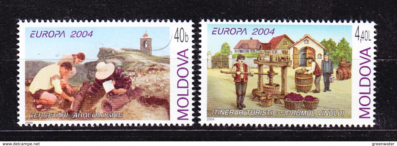 Europa Cept 2004 Moldova 2v ** Mnh (43044D) - 2004