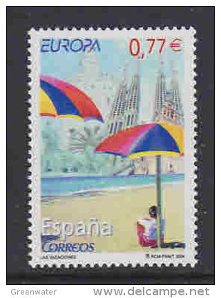 Europa Cept 2004 Spain 1v** Mnh (43044G) - 2004