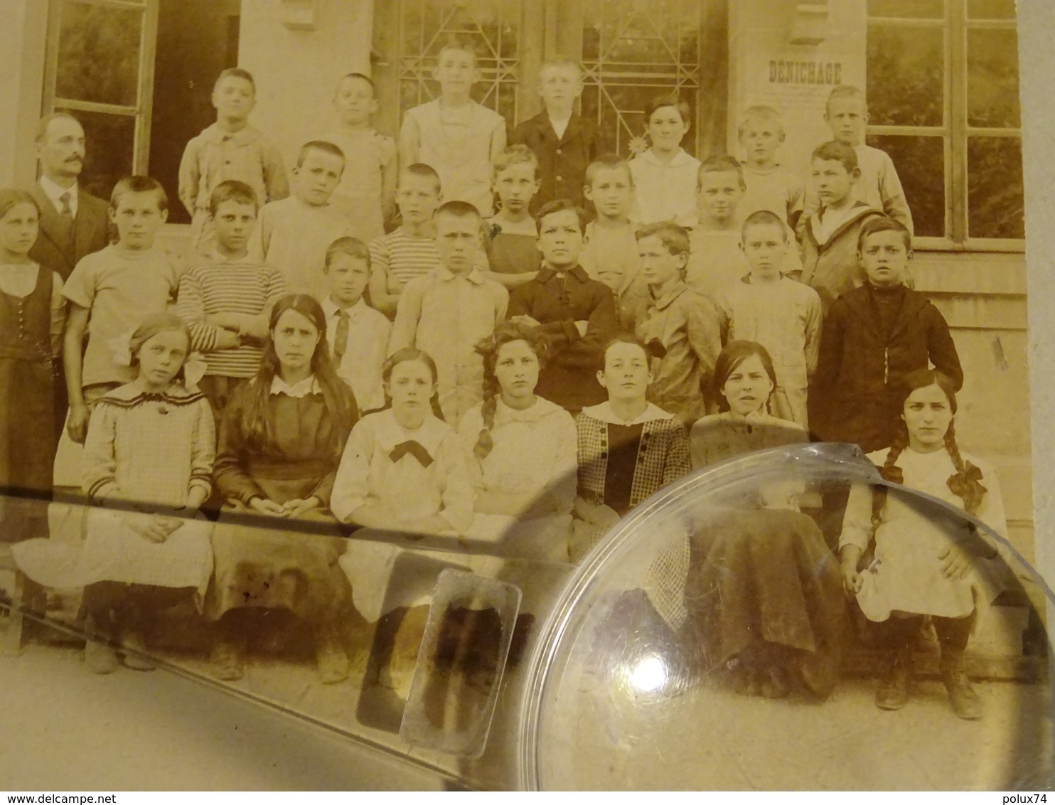 PHOTO DE CLASSE   GENEVE  SUISSE   MAURER Photo Rue De CAROUGE - Personnes Anonymes